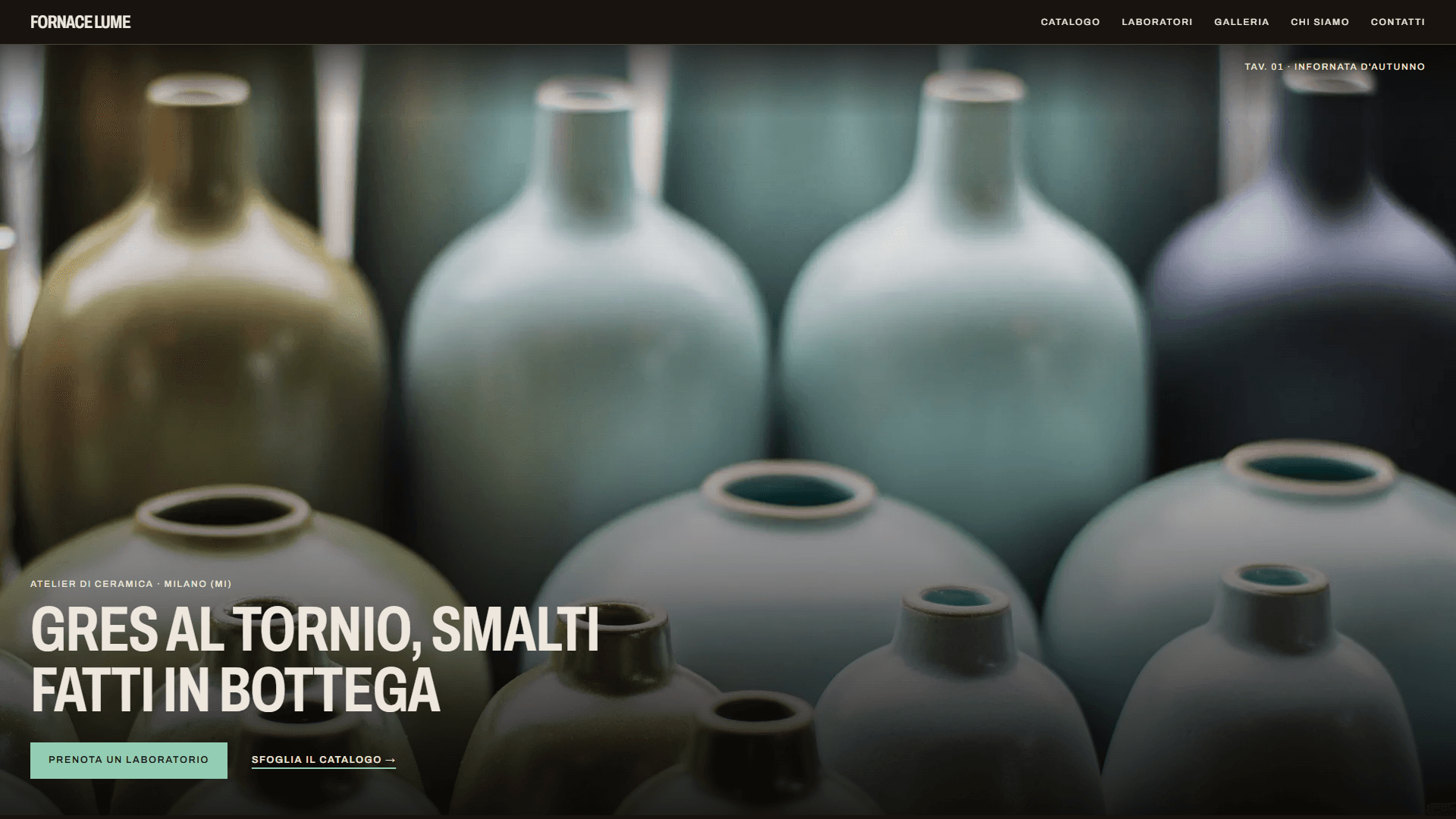 Anteprima del sito di Fornace Lume